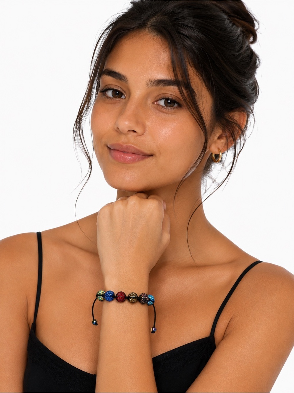 Multicolored Adjustable Fashion Bracelet